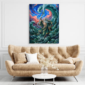 Poseidon's Tempest - Luxury Wall Art