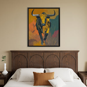 Prairie Thunder Bull - Luxury Wall Art