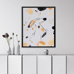 Prancing Puppy - Luxury Wall Art