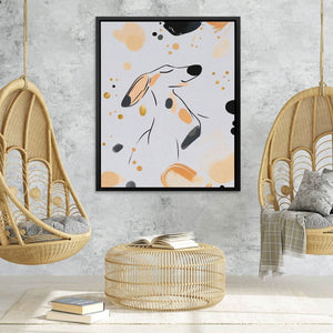 Prancing Puppy - Luxury Wall Art