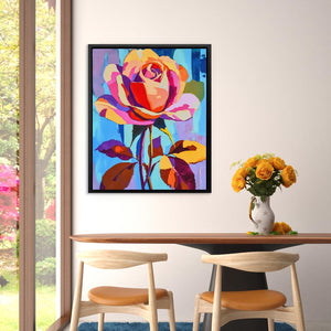 Prismatic Petals - Luxury Wall Art