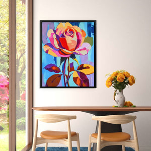 Prismatic Petals - Luxury Wall Art