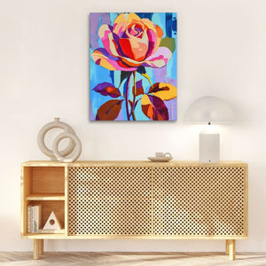 Prismatic Petals - Luxury Wall Art