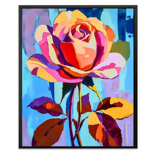 Prismatic Petals - Luxury Wall Art