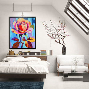 Prismatic Petals - Luxury Wall Art