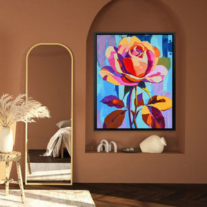 Prismatic Petals - Luxury Wall Art