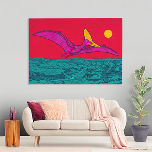 Pterodactyl Crimson Flight โ Pterodactyl Crimson Flight New Land Nice Living Room 206