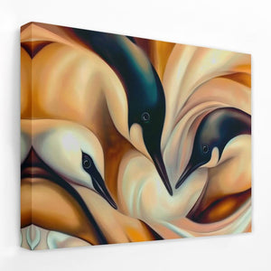 Puddle of Penguins - Luxury Wall Art