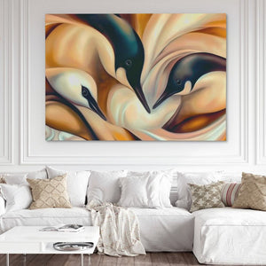 Puddle of Penguins - Luxury Wall Art