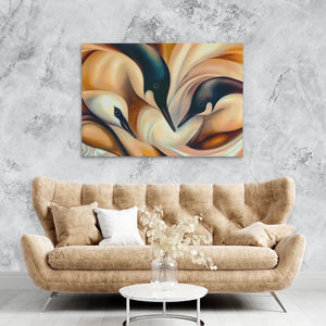 Puddle of Penguins - Luxury Wall Art