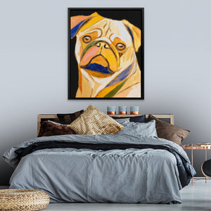 Pug's Golden Hour - Luxury Wall Art