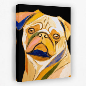 Pug's Golden Hour - Luxury Wall Art