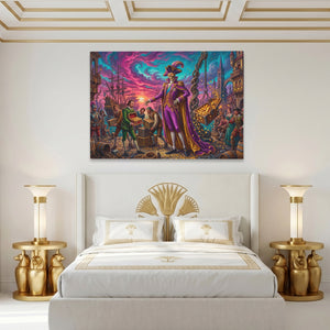 Purple Wizard Port โ Purple Wizard Port Egyptian Isis Room Land 36