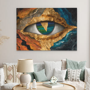 Pyramid Golden Eye — Pyramid Golden Eye Clock Bed land 15