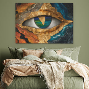 Pyramid Golden Eye — Pyramid Golden Eye Green Bedroom 48