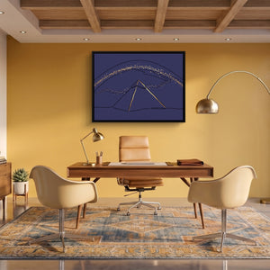 Pyramid Golden Starlight โ pyramid golden starlight sq fun office 1land framed black
