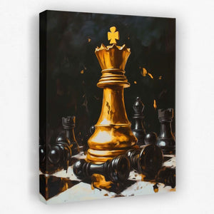 Queen Reigns Supreme - Luxury Wall Art