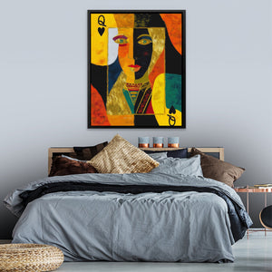 Queen's Spade Fragments - Luxury Wall Art