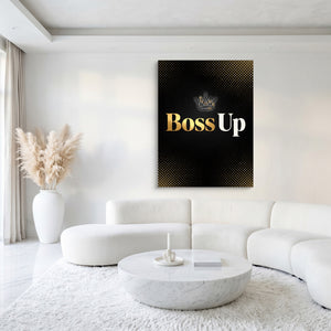 Quote Boss Up โ quote boss up sq white luxury 1port flush print