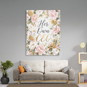 Quote Her Own CEO V2 โ quote her own ceo v2 sq boring room 1port flush print
