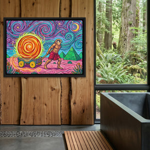 Ra Bringing Light — Ra Bringing Light Outdoor Bathroom Log Land 200