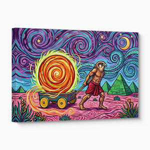Ra Bringing Light โ ra bringing light angled flush print