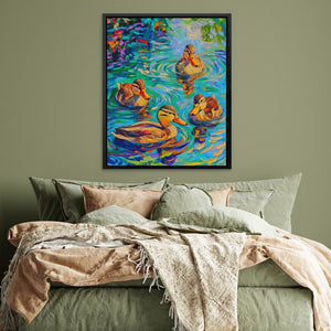 Radiant Ducklings - Luxury Wall Art