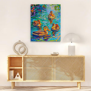 Radiant Ducklings - Luxury Wall Art