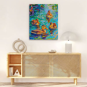 Radiant Ducklings - Luxury Wall Art