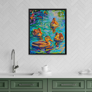 Radiant Ducklings - Luxury Wall Art