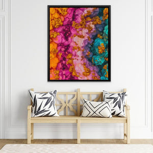 Rainbow Bloom - Luxury Wall Art