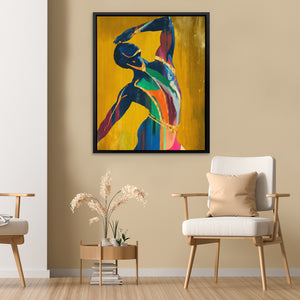 Rainbow Figure Dancing