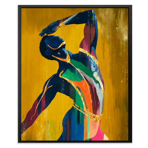 Rainbow Figure Dancing