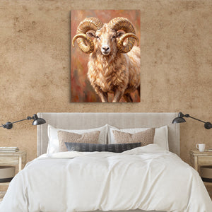 Ram Of The Badlands โ ram of the badlands sq clay paper bedroom 1port flush print