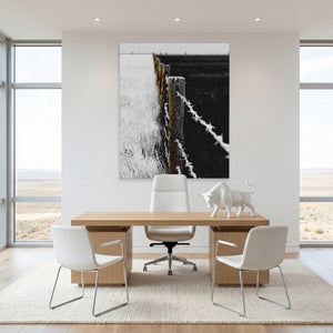 Ranch Fence Frosted โ Ranch Fence Frosted White Bull Room Port 203