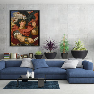 Raven's War Companion - Luxury Wall Art