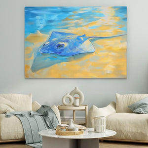 Ray of the Shallows - Luxury Wall Art
