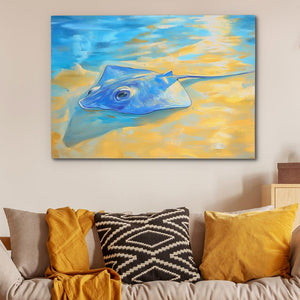 Ray of the Shallows - Luxury Wall Art