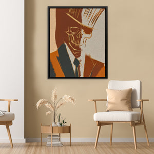 Rebel Skull Crown - Luxury Wall Art