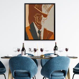 Rebel Skull Crown - Luxury Wall Art