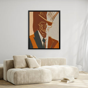 Rebel Skull Crown - Luxury Wall Art