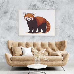 Red Panda Rogue - Luxury Wall Art