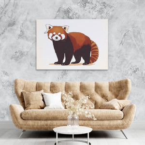 Red Panda Rogue - Luxury Wall Art