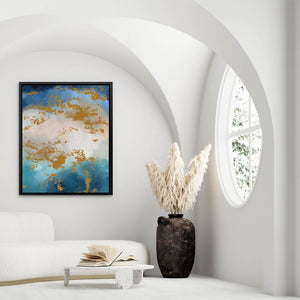 Reefs Abstract - Framed Art Print