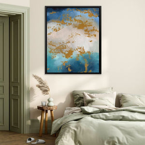 Reefs Abstract - Modern Canvas Wall Art
