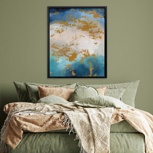 Reefs Abstract - Large Abstract Canvas Print
