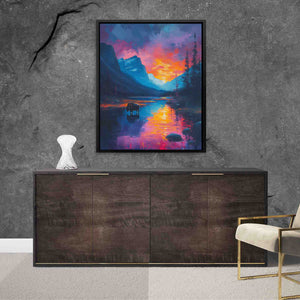 Refined Reflection - Large Canvas Print
