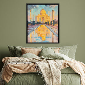 Reflection of the Taj Mahal - Luxury Wall Art