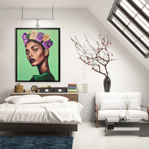 Regal Bloom - Luxury Wall Art