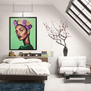 Regal Bloom - Luxury Wall Art